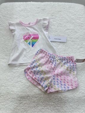 Girl’s Calvin Klein Short Set
